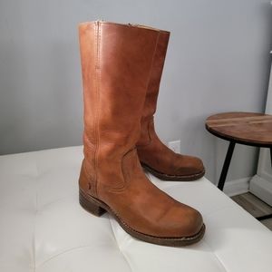 Frye Campus 14L Saddle Boots